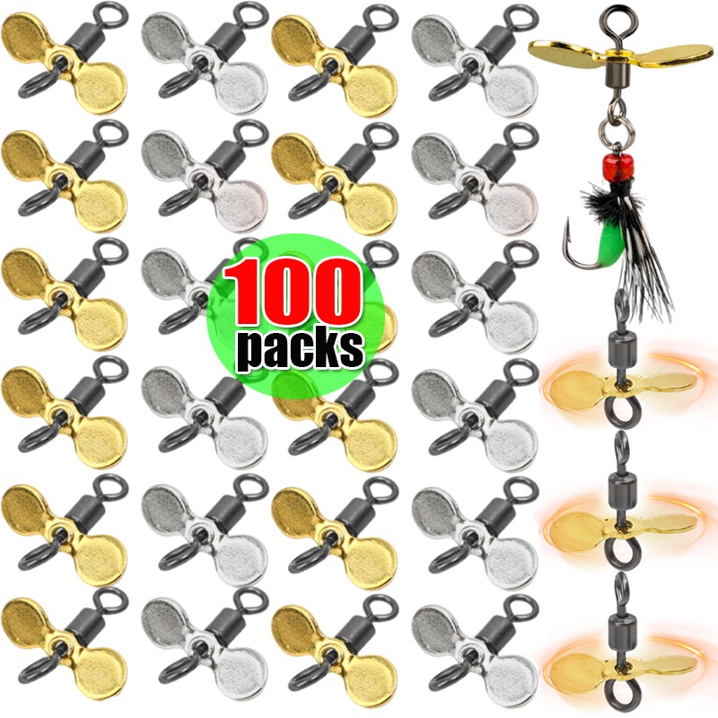 Fishing Lure Spinnerbait - Lames d'hélice de pêche moulées, Lames
