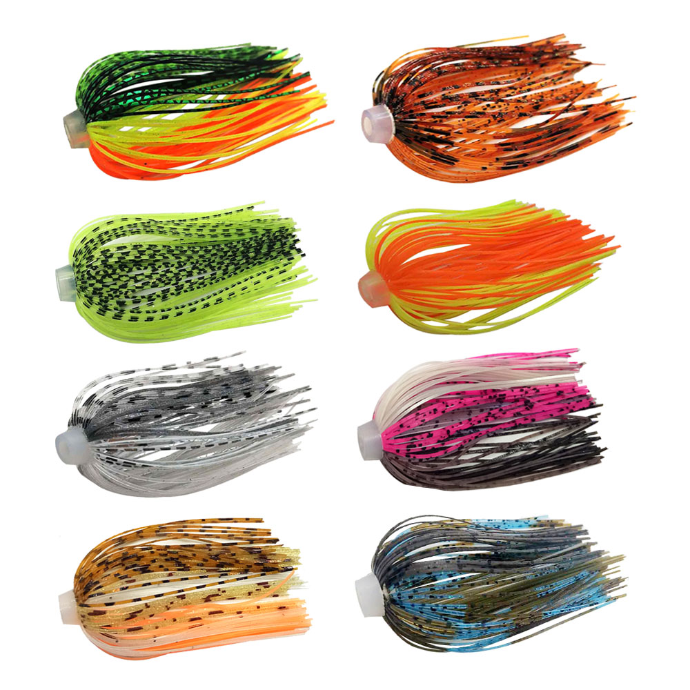 Fishing Lure Spinnerbait - 5 pcs/lot 88 brins 64mm jupes
