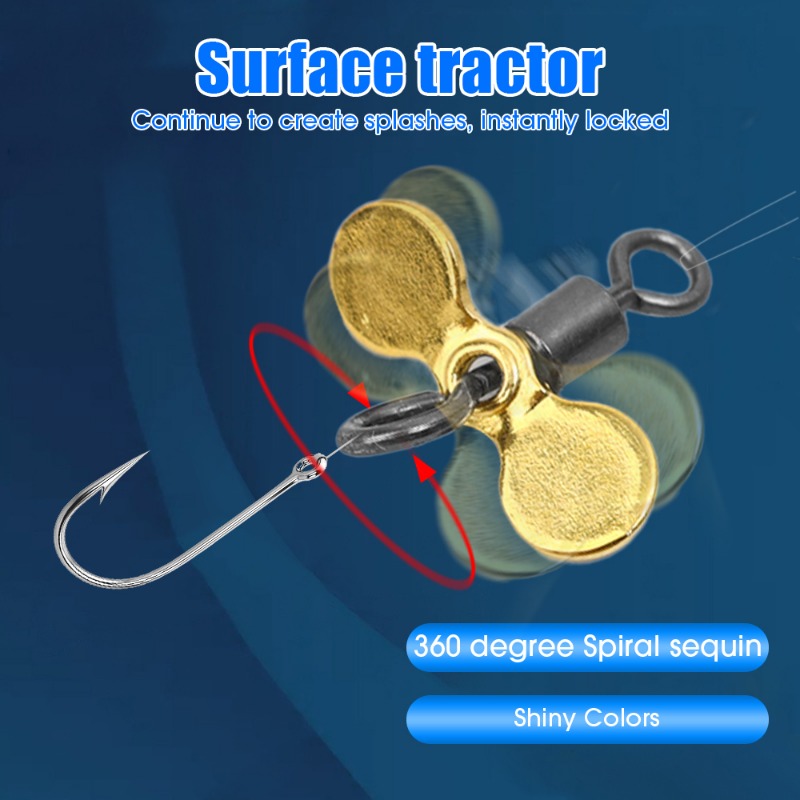 Lames d'hélice de pêche moulée - Fishing Lure Spinnerbait avis et prix