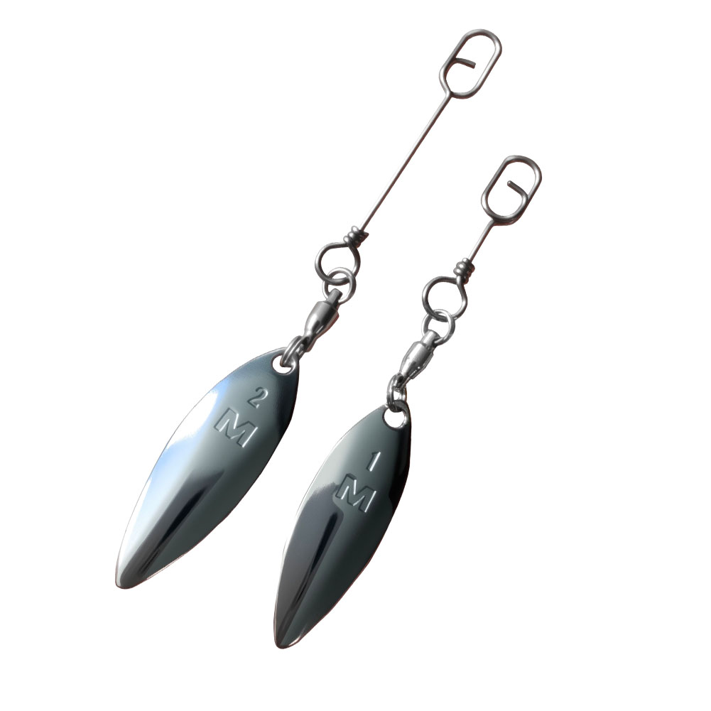 10 pièces feuille de saule lam - Fishing Lure Blade Bait avis et prix