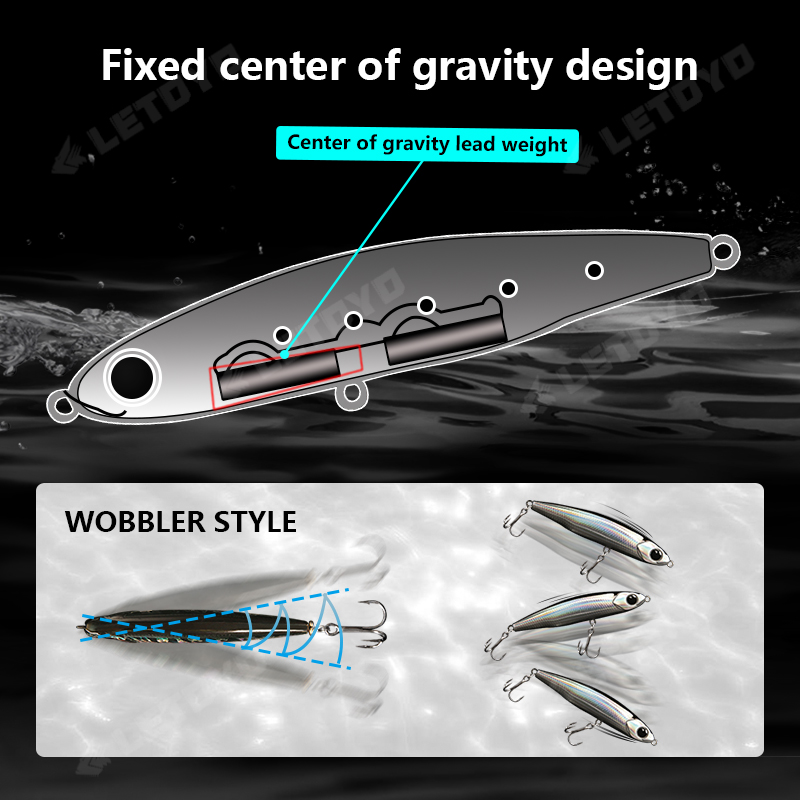LETOYO crayon coulant 17g 12g- - Fishing Lure Swimbait avis et prix