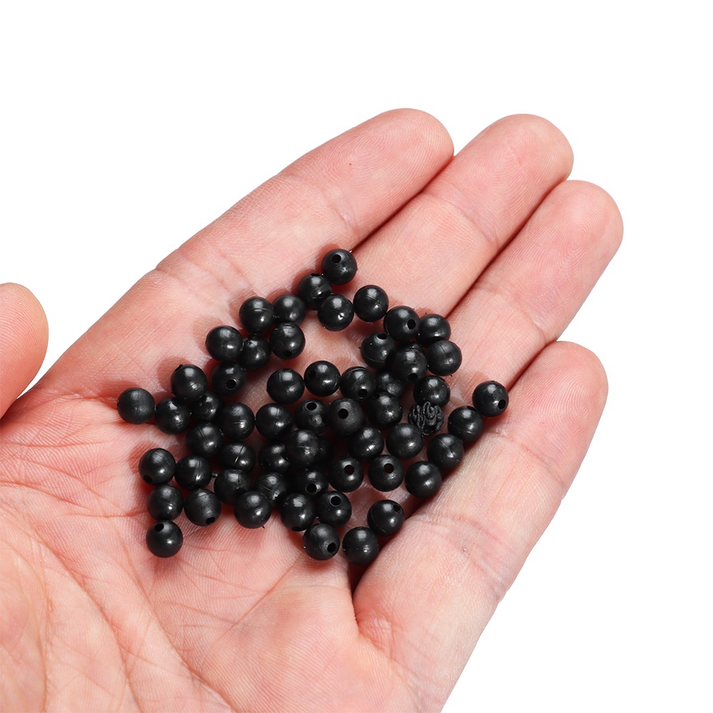 Perles de pêche noires rondes  - Fishing Lure Accessories avis et prix