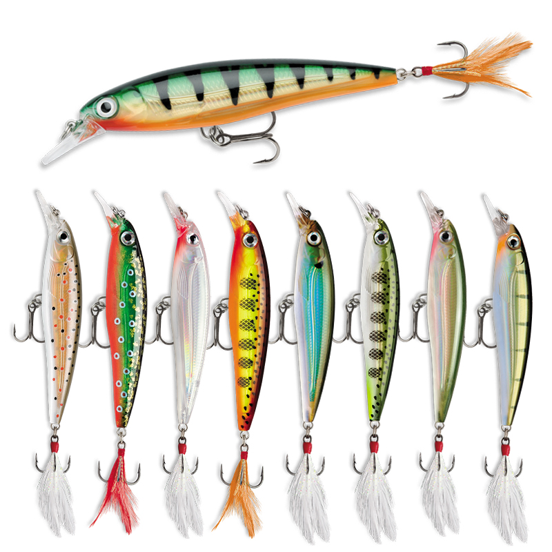 Leurres de pêche méné flottant - Fishing Lure Jerkbait avis et prix